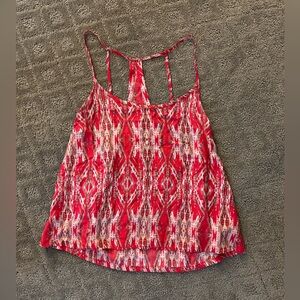 Women's Forever 21 Aztec Design Crop Tank Top Size S